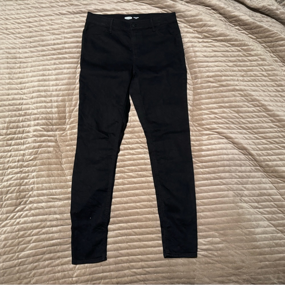 Old Navy Long Super Skinny Mid-Rise Jeans